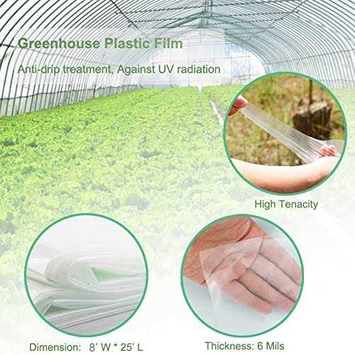 Yowlieu clear greenhouse Plastic Sheeting