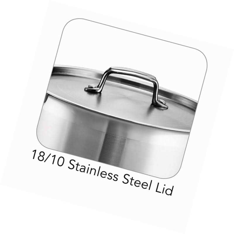 Tramontina Covered Stock Pot Gourmet Stainless Steel