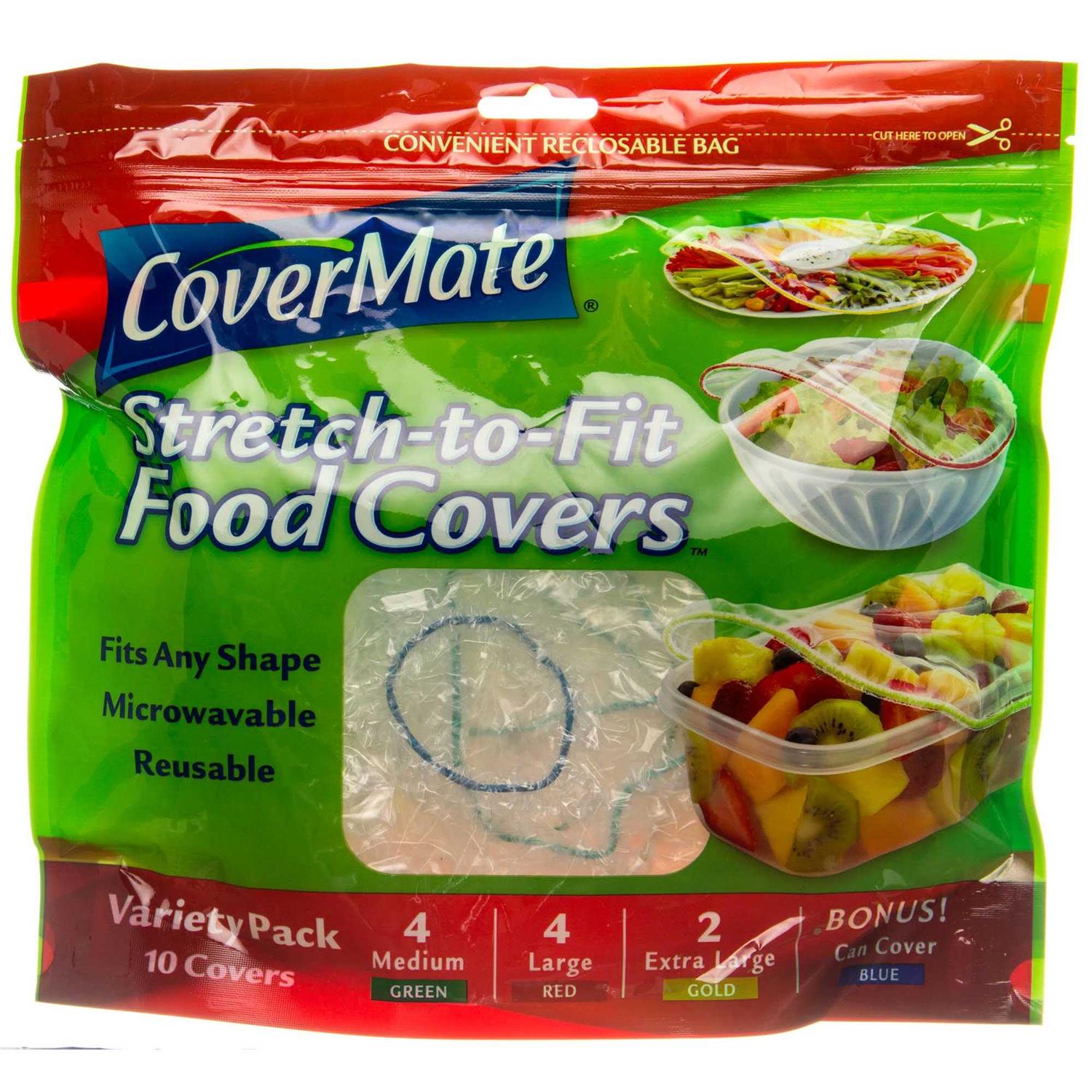 Covermate Food Covers Stretch-to-Fit