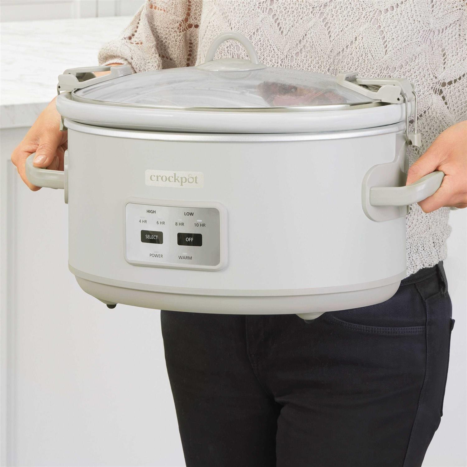 Crockpot 7-Quart Cook & Carry Slow Cooker