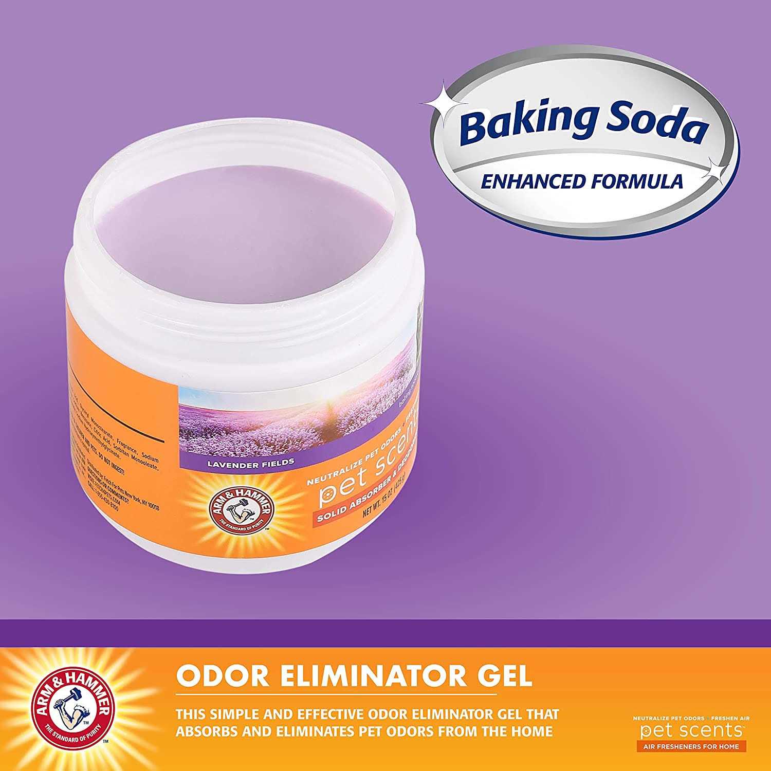 Arm & Hammer for Pets Pet Scents Solid Gel Deodorizer in Fresh Breeze Scent