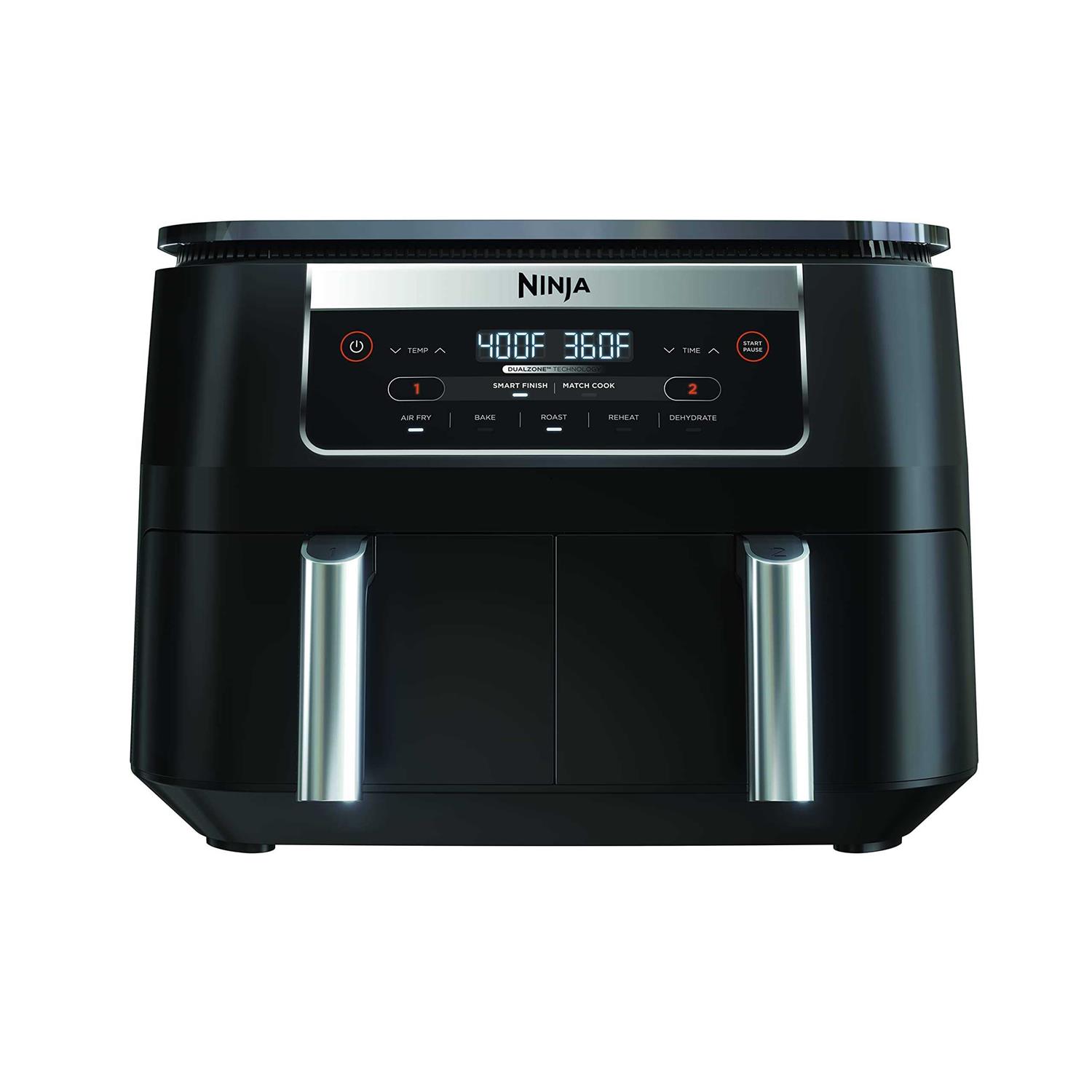 Ninja Foodi 2-Basket 5-in-1 Air Fryer with DualZone Technology