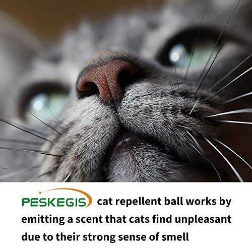 15 PCS Cat Repellent Indoor Keep Cats Out of Potted Plants and Furniture, Natural Ingredients Cat Deterrent Indoor Safe for Kids and Pets