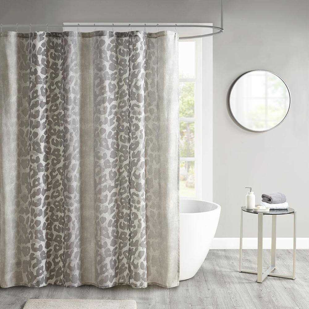Madison Park Charisma Cotton Floral Printed Shower Curtain