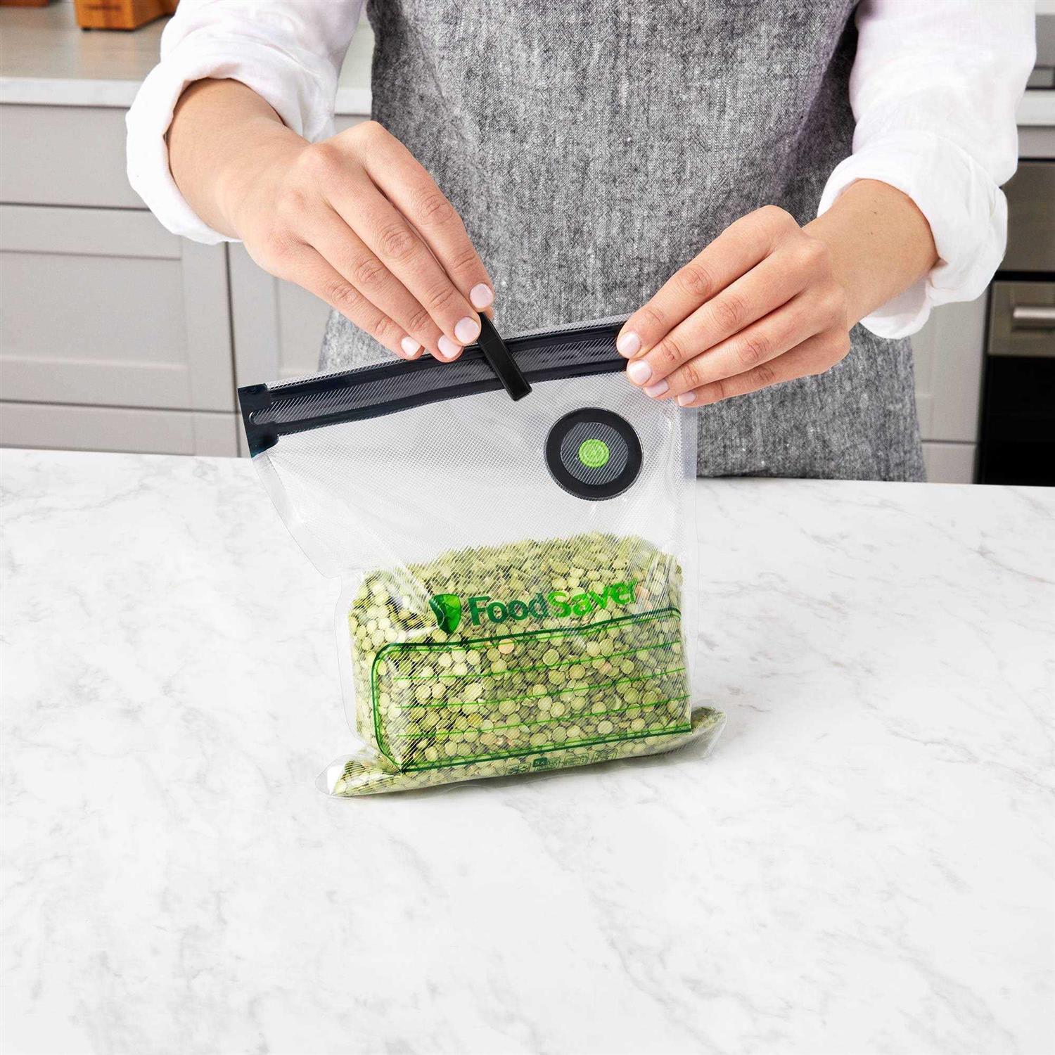 FoodSaver Reusable Vacuum Zipper Bags