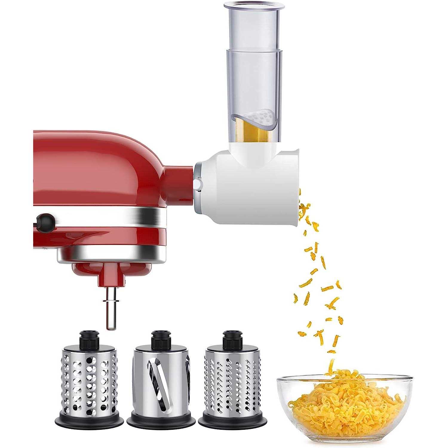GVODE Slicer Shredder Attachment For Kitchenaid Stand Mixers