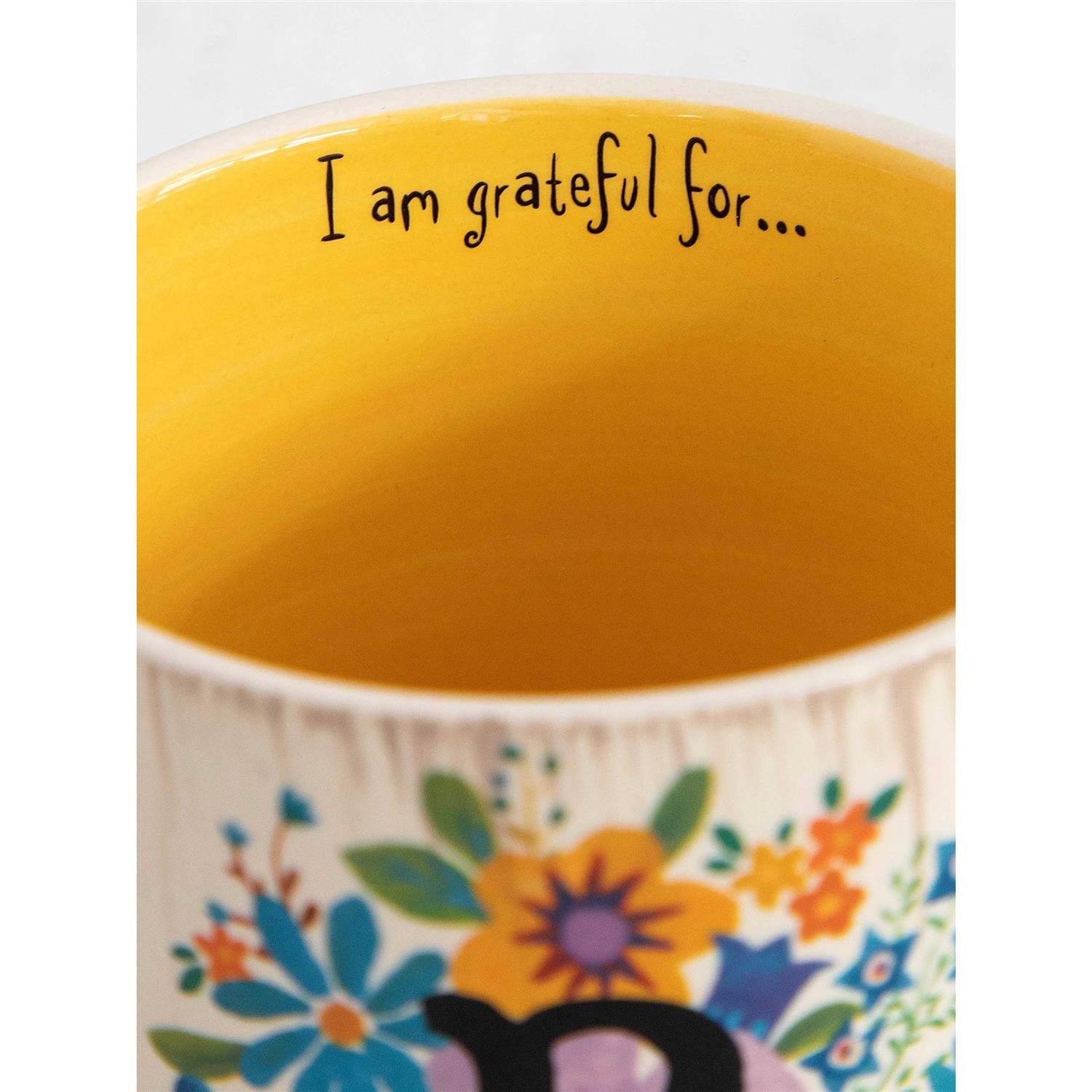 Natural Life Initial Coffee Mug