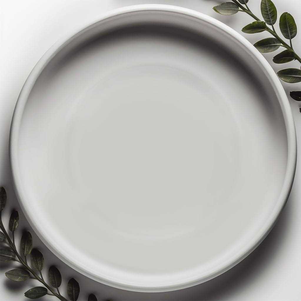 Willowy Matte White ceramic Pot Saucer Drainage Tray