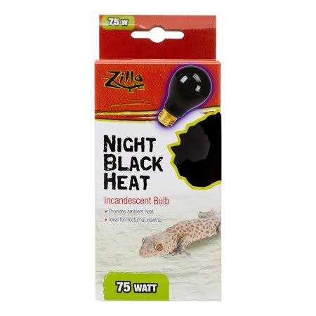 Zilla Incandescent Night Black Heat Bulb