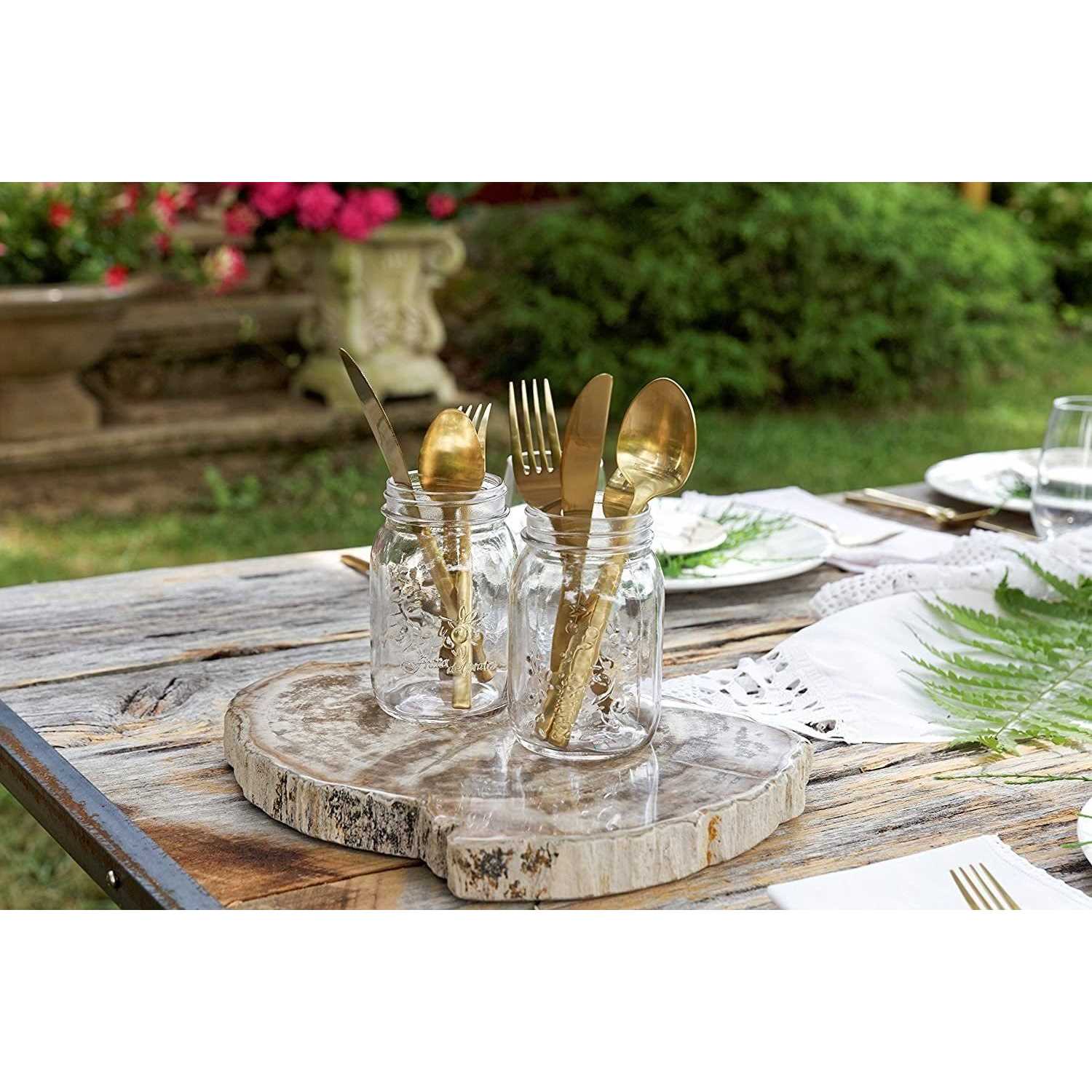 Fortessa Arezzo 5-Piece Stainless Steel Flatware Set