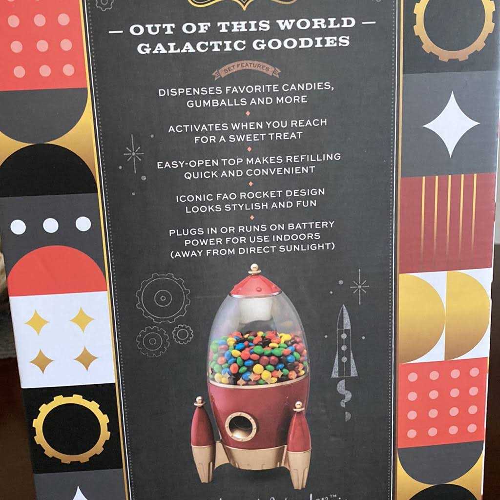 FAO Schwarz Mini Touch-Activated Candy And Snack Dispenser