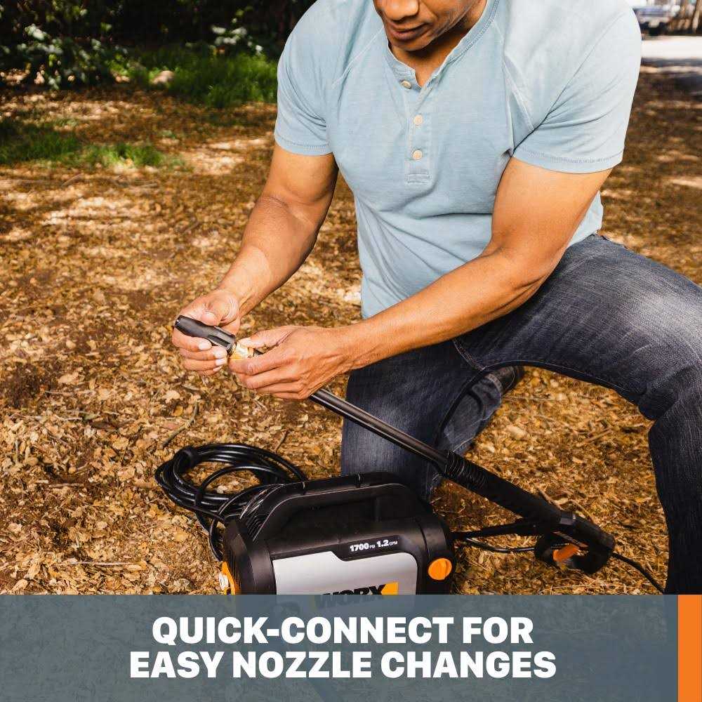 Worx WG601 13 Amp Electric Pressure Washer 1700 Psi