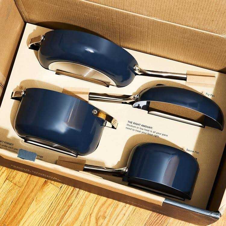 Caraway Non-Toxic Ceramic Non-Stick Cookware 7-Piece Set