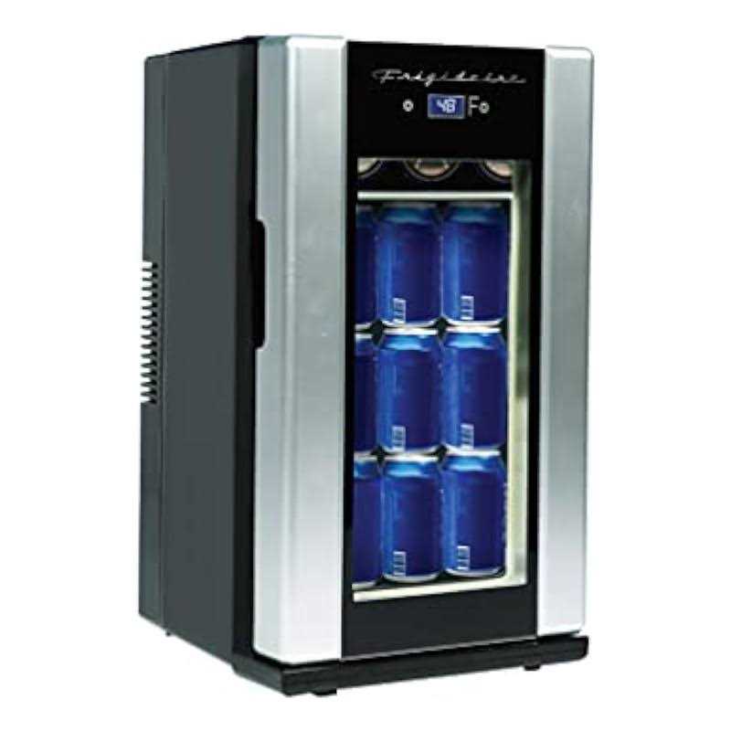 FRIGIDAIRE EFMIS567_AMZ 18 Can OR 4 Wine Bottle Retro Beverage Fridge