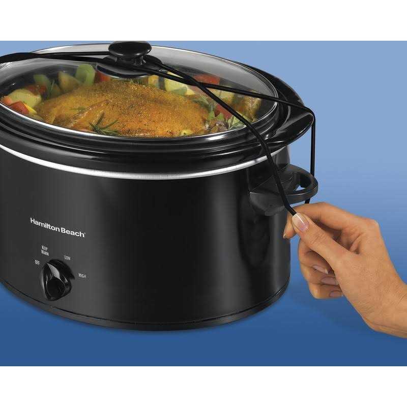 Hamilton Beach 5 Quart Portable Slow Cooker