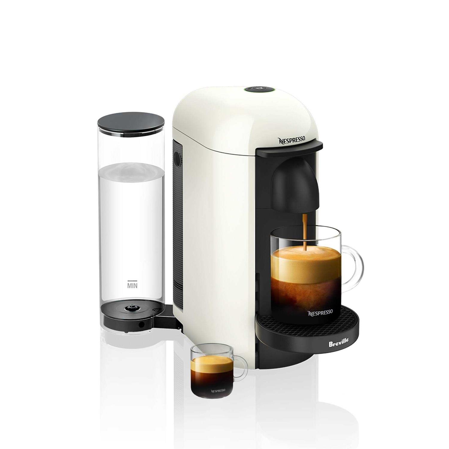Nespresso VertuoPlus Single-Serve Coffee Maker and Espresso Machine by Breville