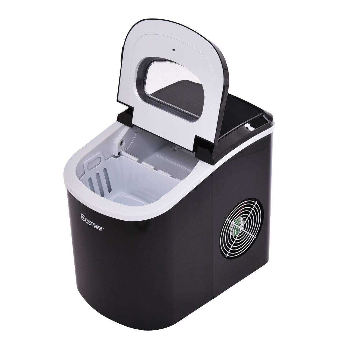 Costway Mini Portable Compact Electric Ice Maker Machine