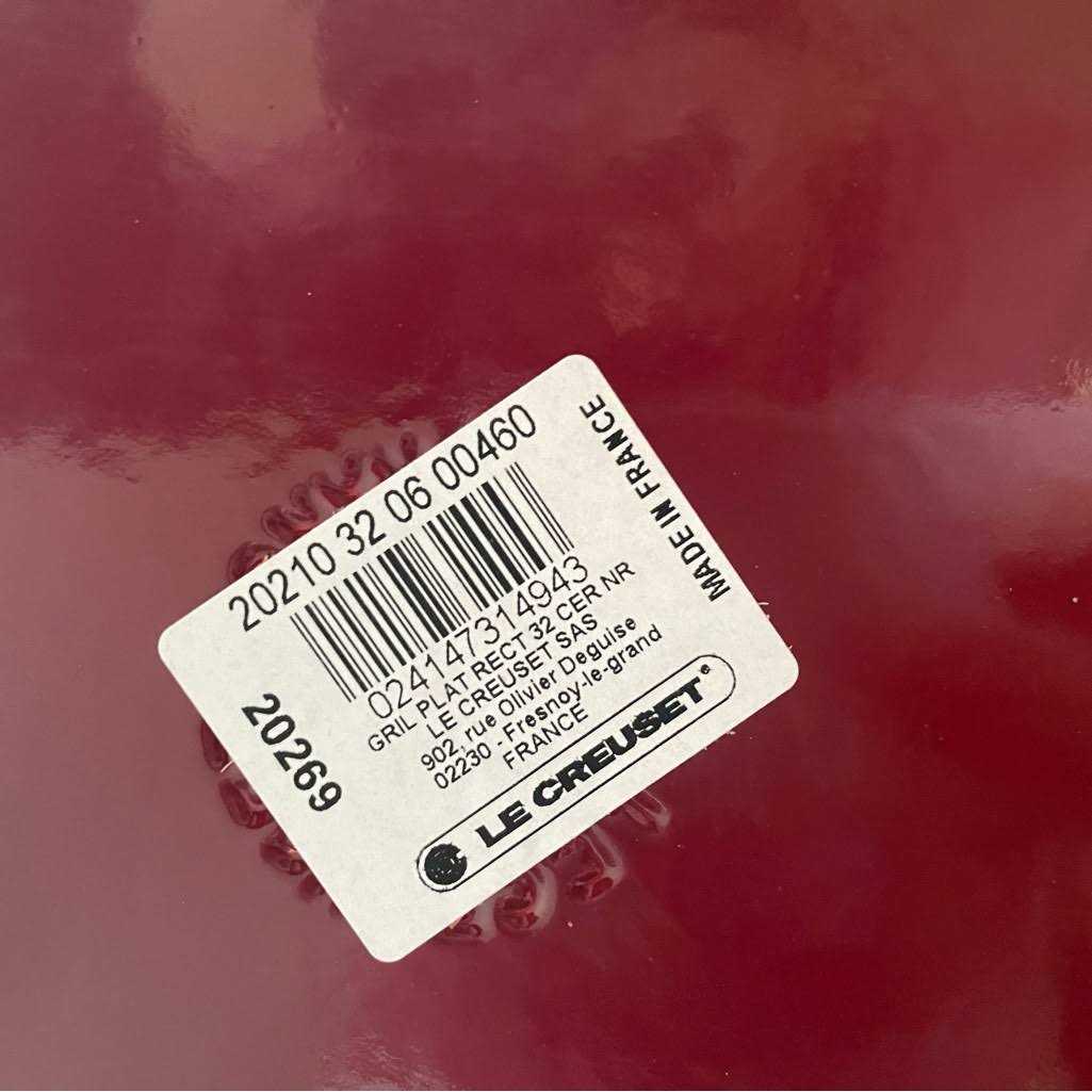 Le Creuset Enameled Cast Iron Skinny Grill