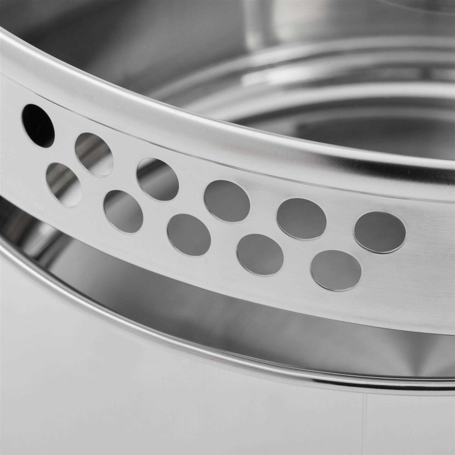 Mainstays Stainless Steel 1-Quart Saucepan with Straining Lid