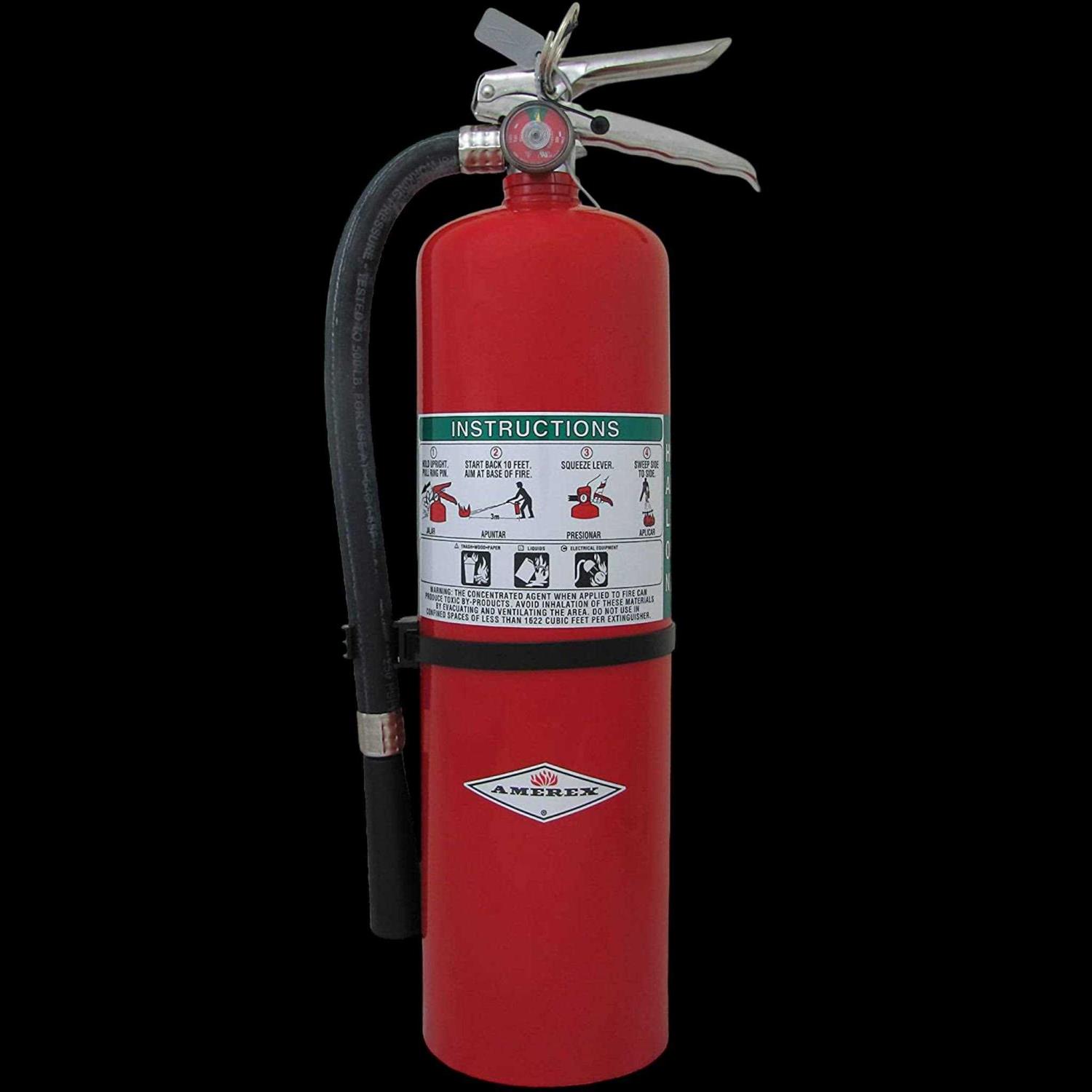 Amerex A411 20lb ABC Dry Chemical Class A B C Fire Extinguisher