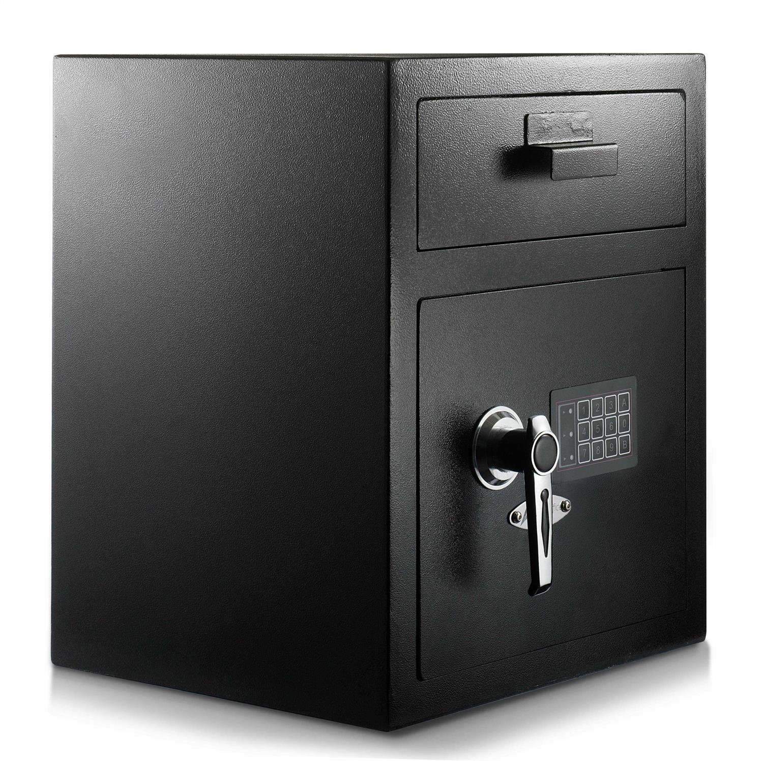 AdirOffice Digital Depository Safe Dual Lock
