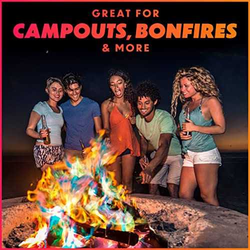 Magical Flames Fire Color Changing Packets for Campfires Fire Pit