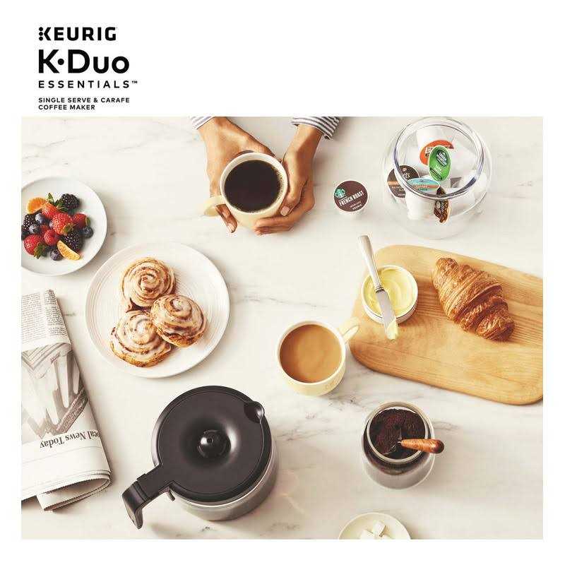 Keurig K-Duo Essentials Single Serve K-Cup Pod & Carafe Coffee Maker