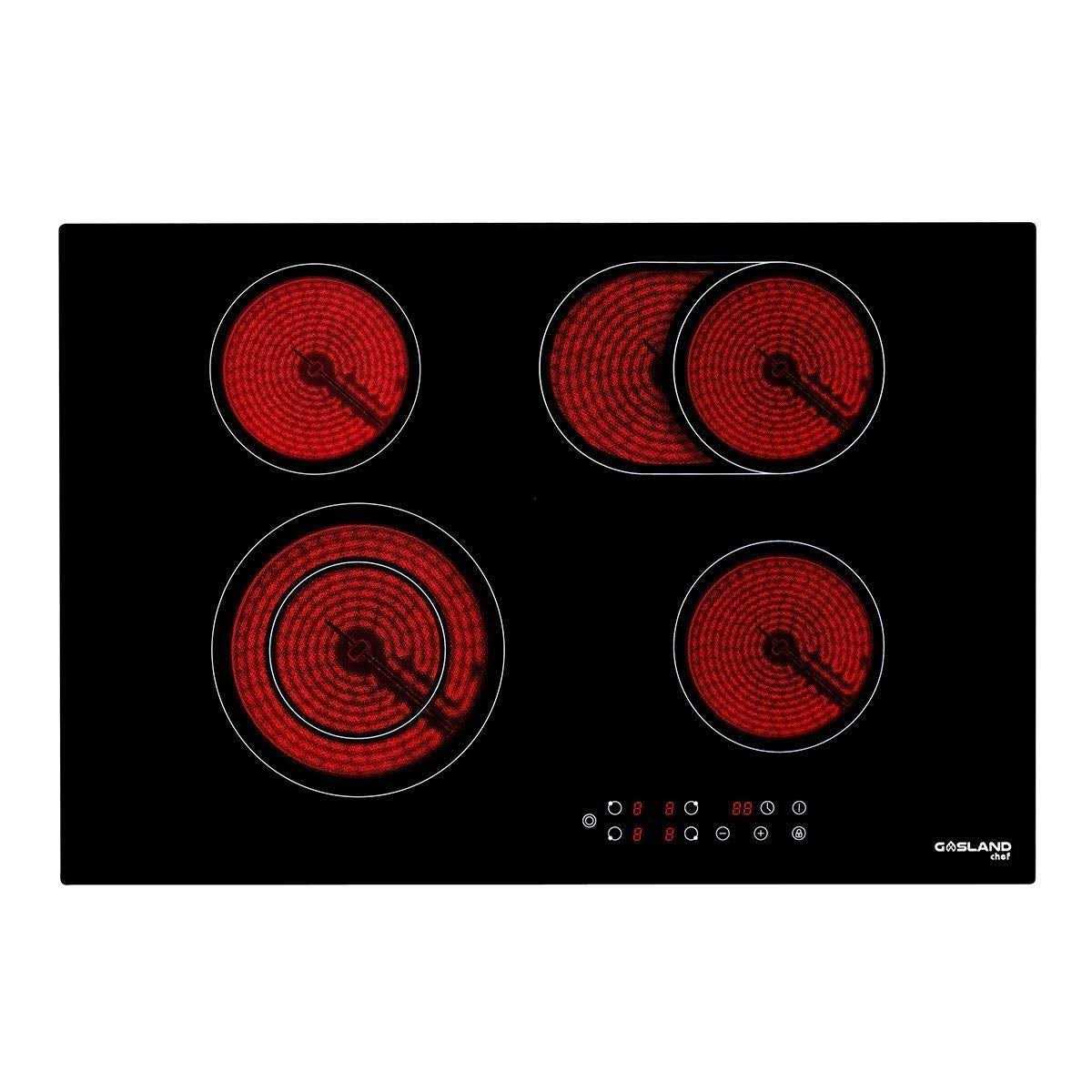 GASLAND Chef 30 Inch 4 Burner Sensor Touch Radiant Ceramic Cooktop