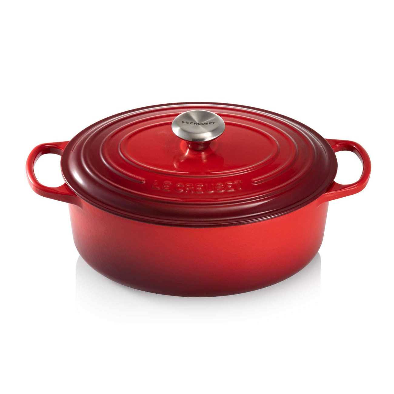 Le Creuset Cast Iron Signature Oval Dutch Oven