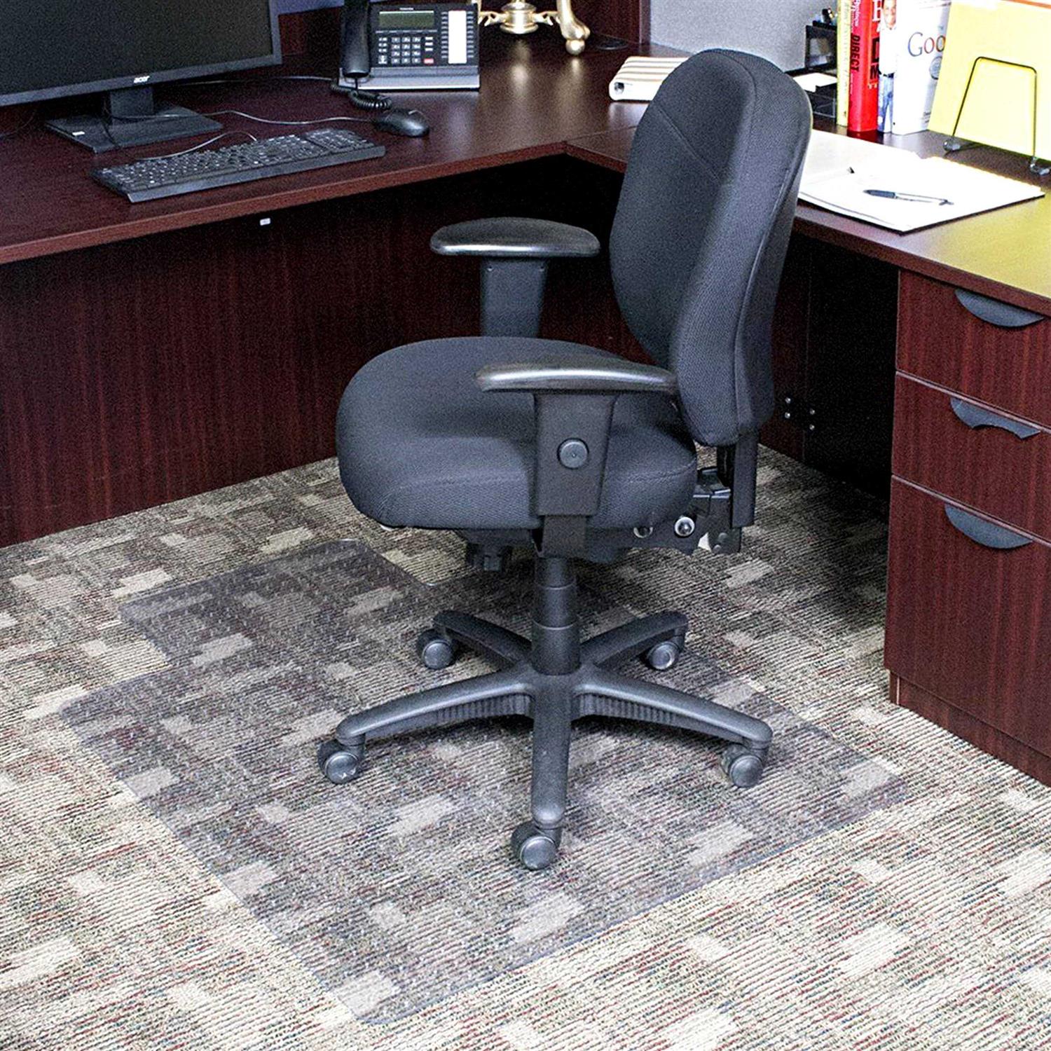 Dimex Office Chair Mat for Low Pile Carpet with Lip 36 x 48