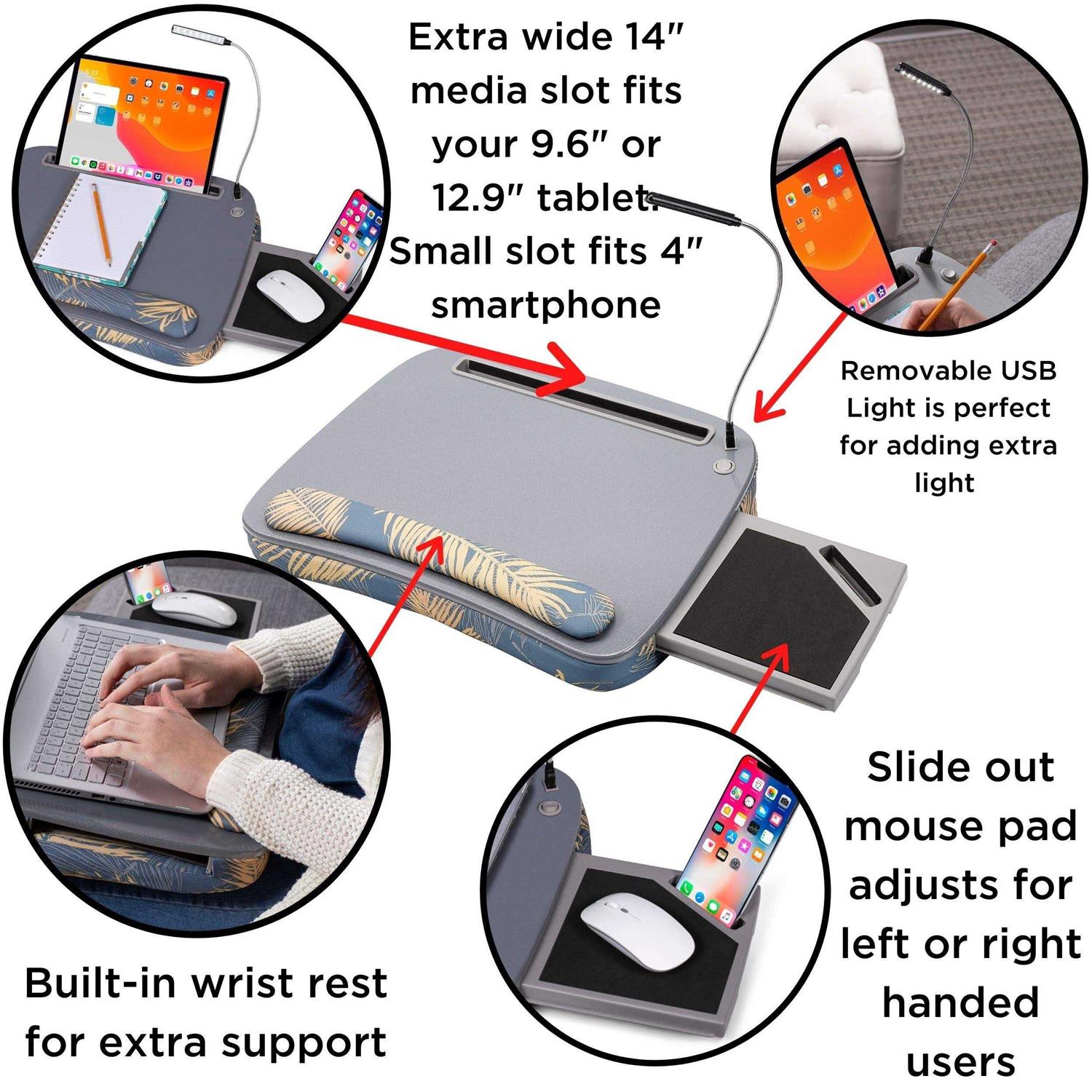 Sofia + Sam Multi-tasking Memory Foam Lap Desk Pattern
