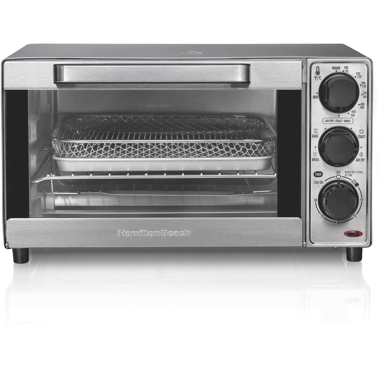 Hamilton Beach Sure-Crisp 4 Slice Air Fryer Toaster Oven