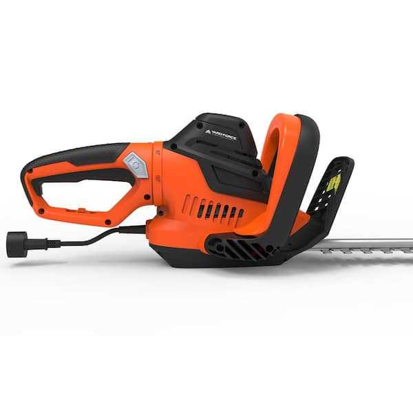 Yard Force 24 in. 6 Amp Corded Electric Hedge Trimmer with Rotating Handle with Bonus PPE Kit