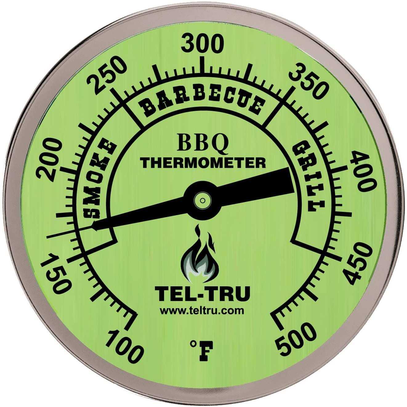 Tel-Tru BQ300 Barbecue Thermometer 3 inch dial