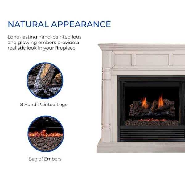 Duluth Forge Vent Free Dual Fuel Log Set