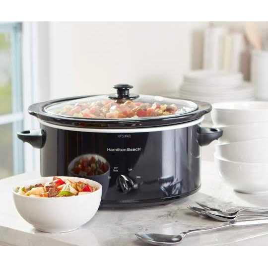 Hamilton Beach 5 Quart Portable Slow Cooker