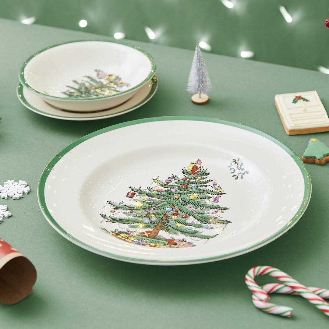 Spode Christmas Tree Plates