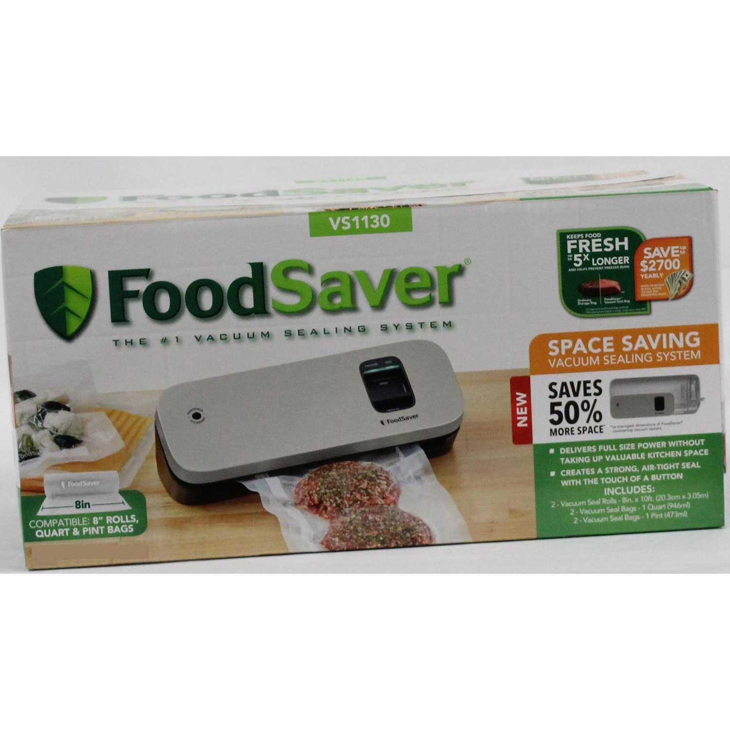 FoodSaver Compact Food Vacuum Sealer