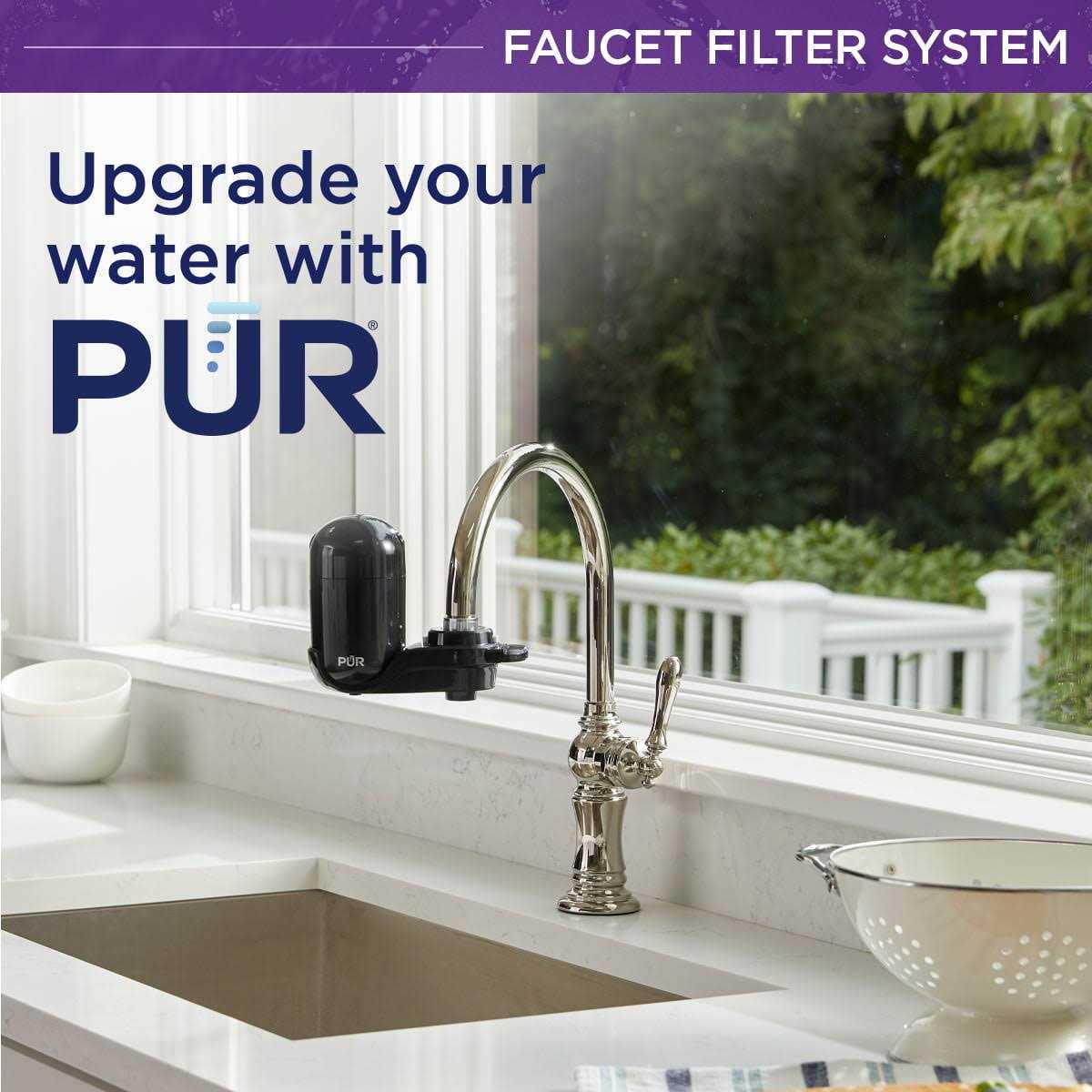 PUR Faucet Mount Water Filtration System