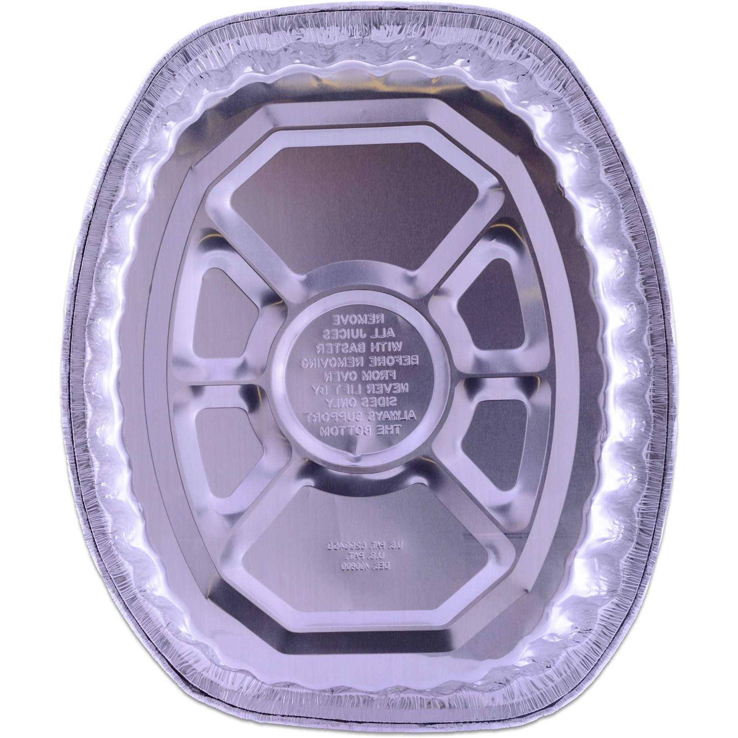 Jiffy-Foil Giant Oval Rack Roaster Pan