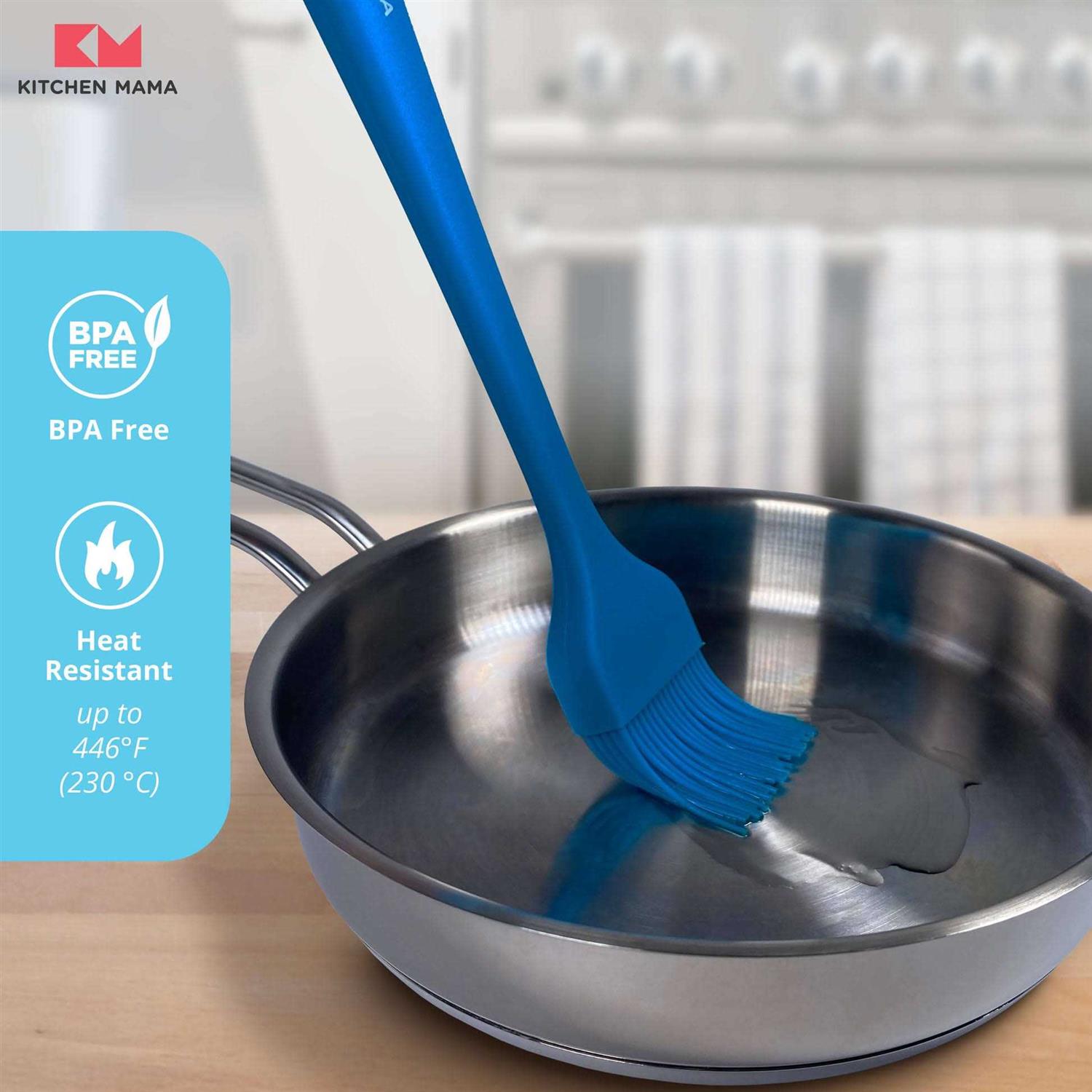 Kitchen Mama Silicon Pastry Brushes