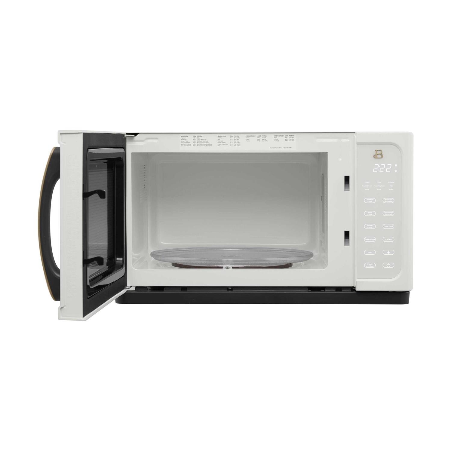 Beautiful 1.1 Cu ft Sensor Microwave Oven