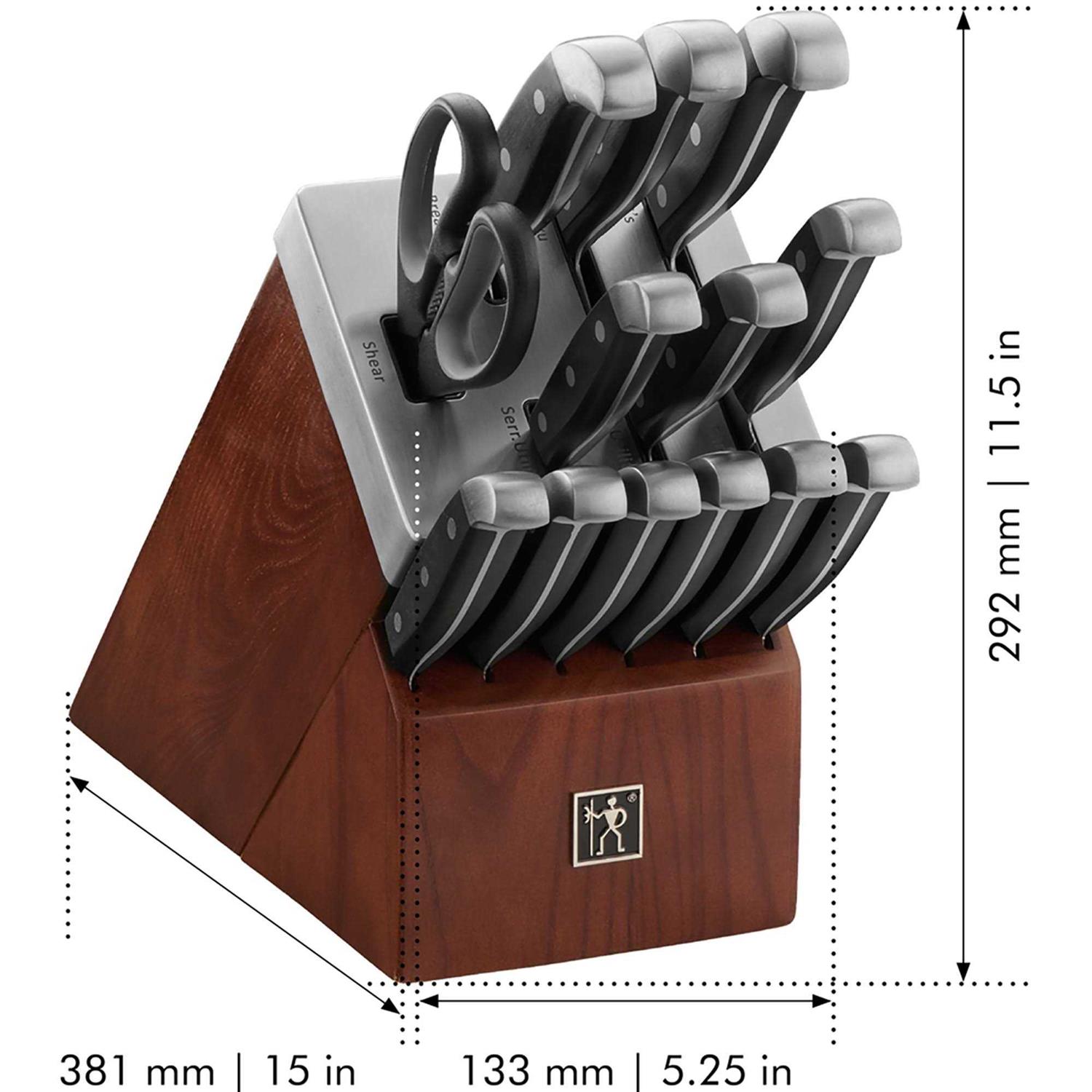 Henckels Statement 14-Piece Self-Sharpening Knife Block Set