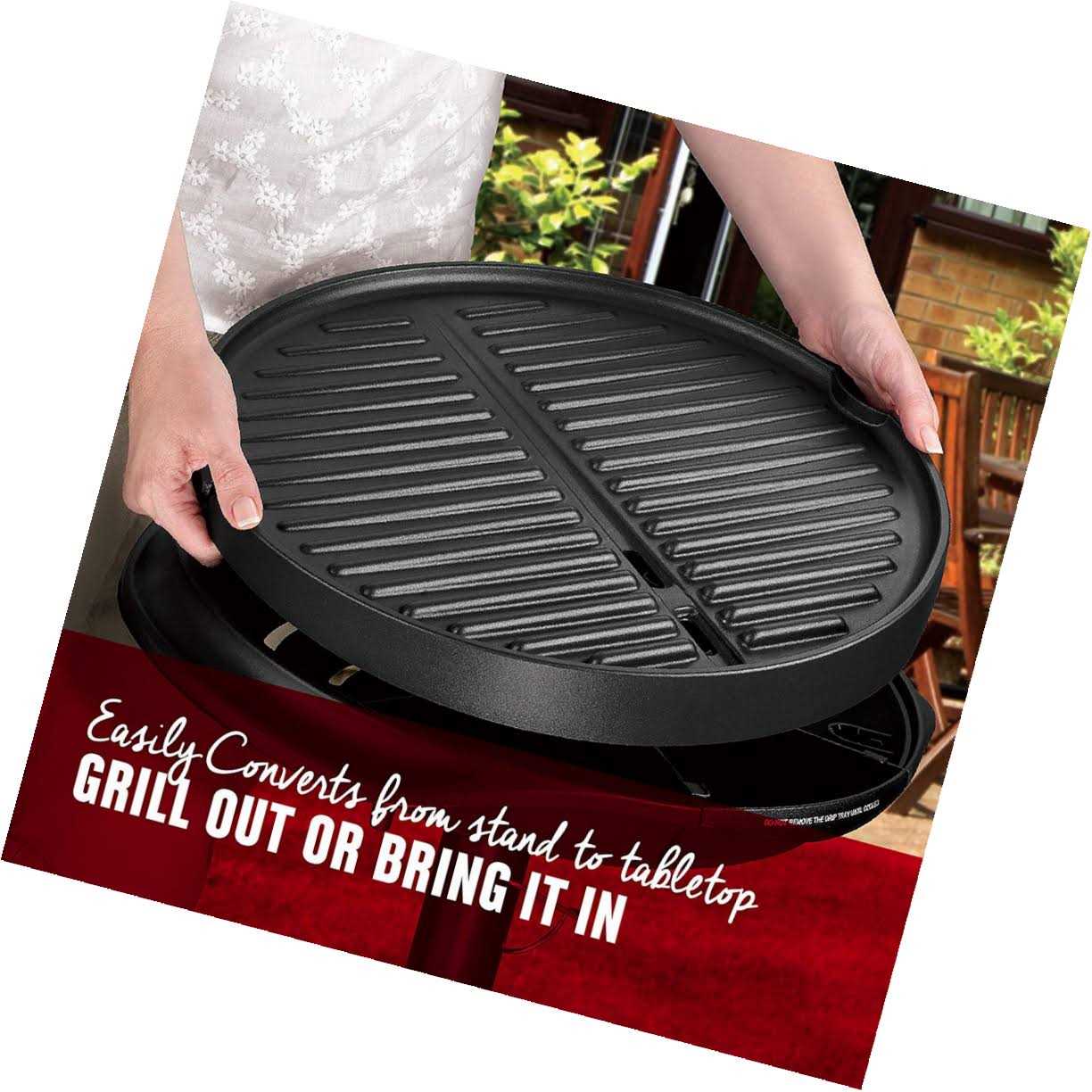 George Foreman GGR50B 15-Serving Indoor/Outdoor Electric Grill