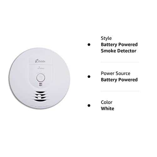 Kidde Wireless Smoke Detector AA Battery Operated