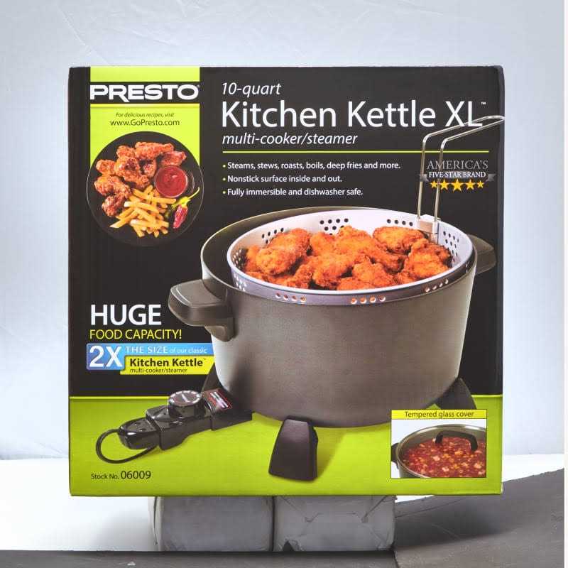 Presto Kitchen Kettle XL Multi-Cooker/Steamer 06009