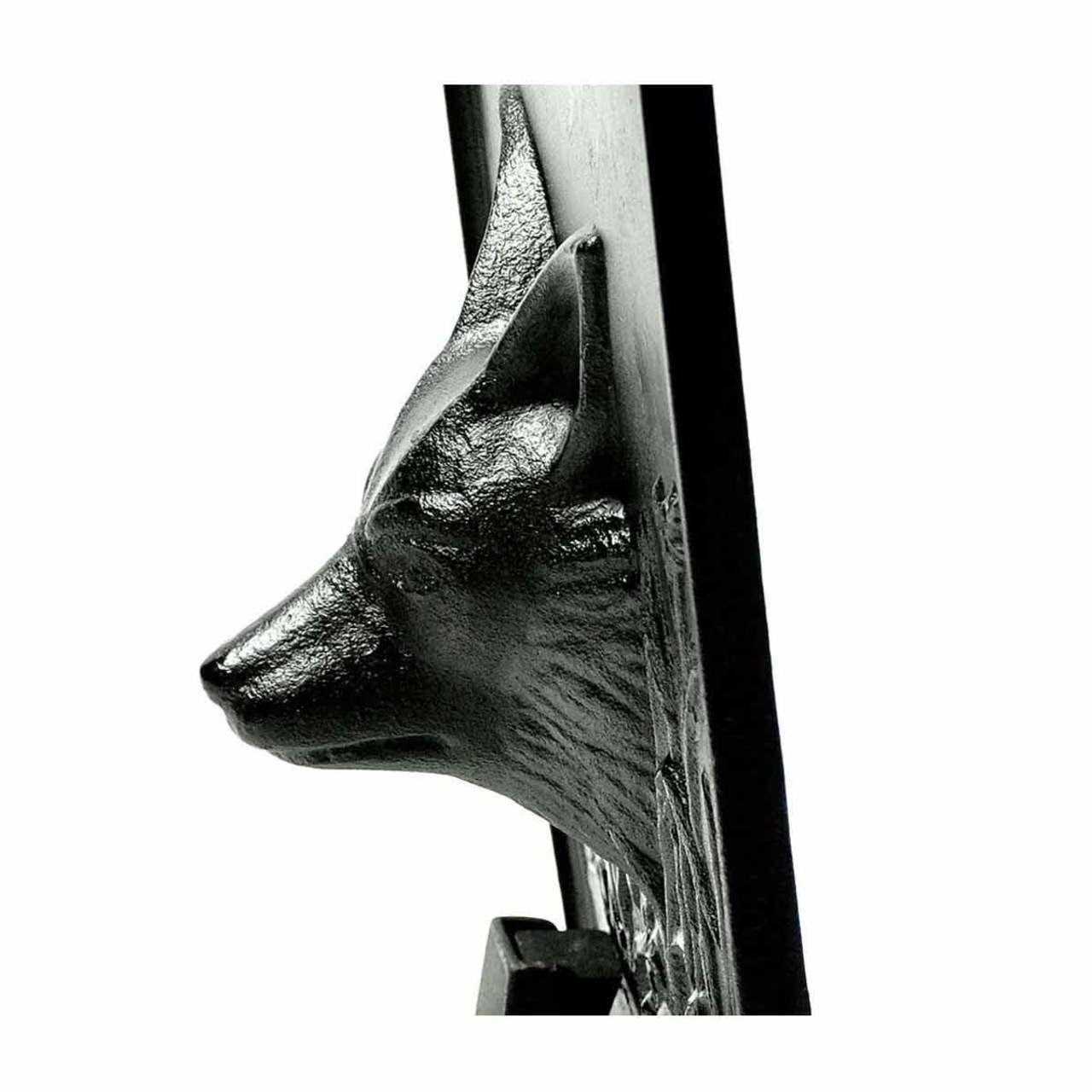 Minuteman Fox Fireback Cast Iron