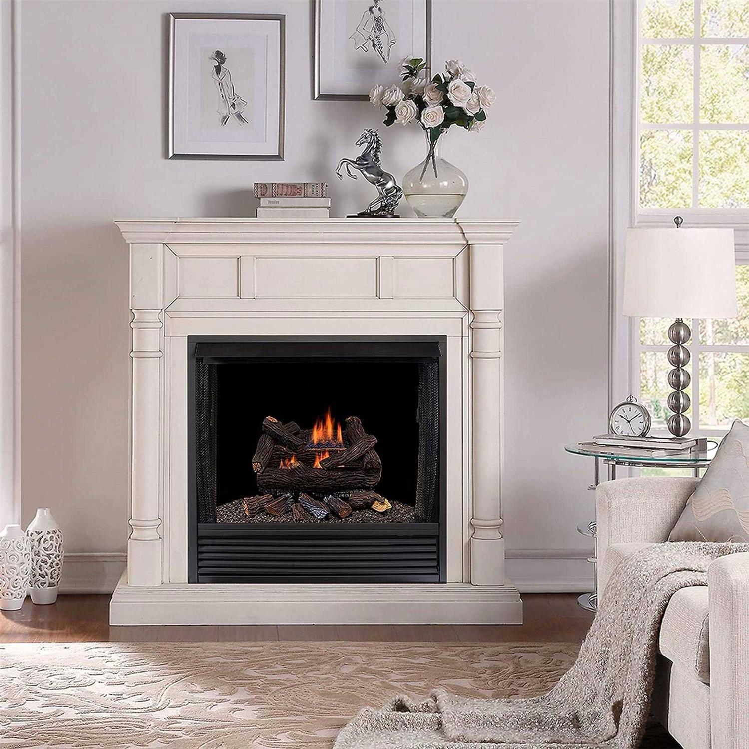 Duluth Forge Ventless Dual Fuel Gas Log Set