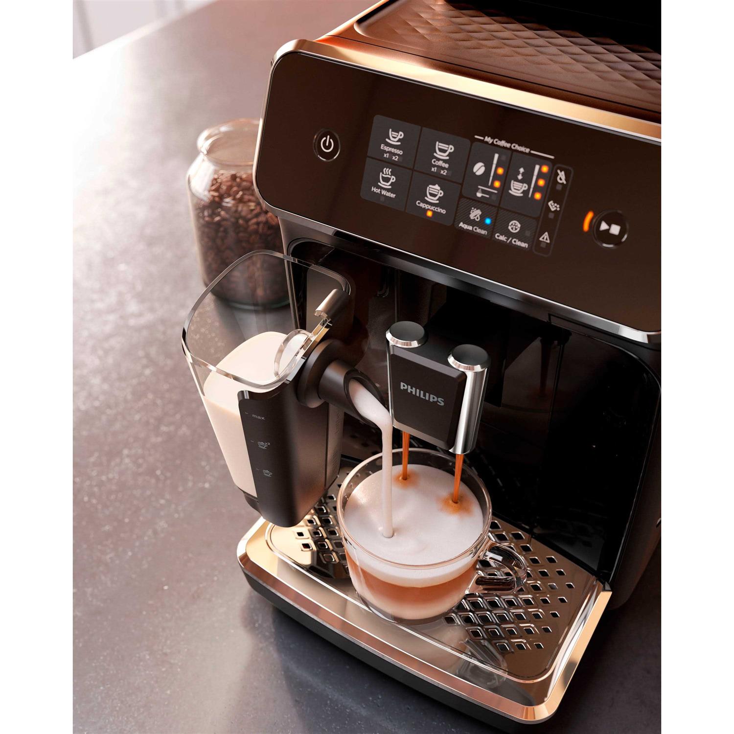 Philips 2200 Series Fully Automatic Espresso Machine with LatteGo