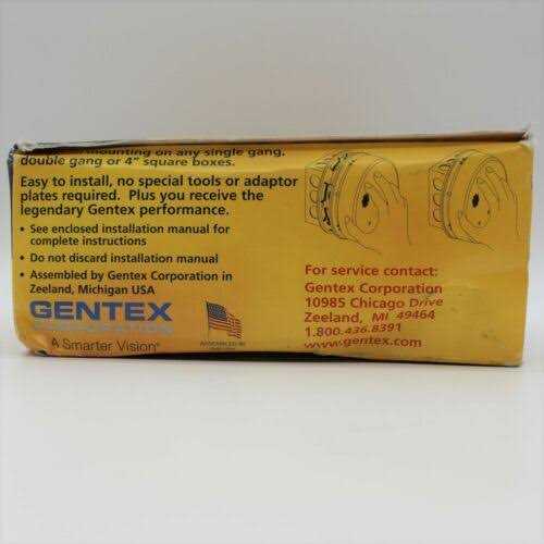 Gentex S1209 Hard Wired Smoke Alarm GEN-S1209